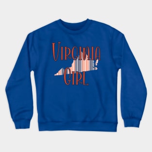 Virginia Girl Crewneck Sweatshirt